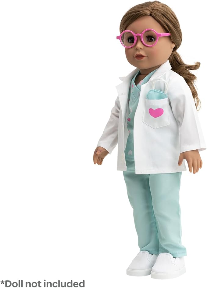Adora 18 inch Doll Clothes - Amazing Girls Doctor Fashion
