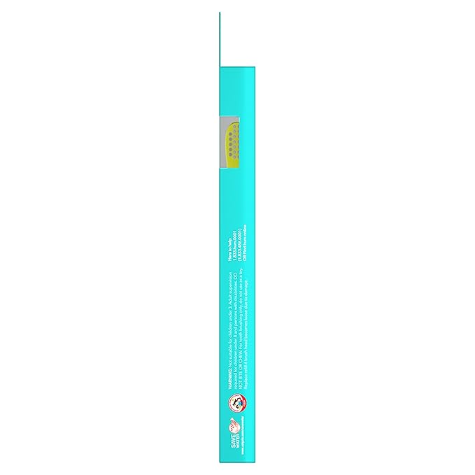hum by Colgate Kids Toothbrush Refill Heads, Yellow, 2 Pack