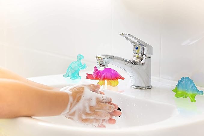 Dan&Darci Dino Soap Making Kit for Kids, Dinosaur Science Toys Kits, Easter Gifts for Kid All Ages, DIY Activities Craft - Art Crafts Gift Set for Boys and Girls Age 3 4 5 6 7 8 12 Year Old Boy