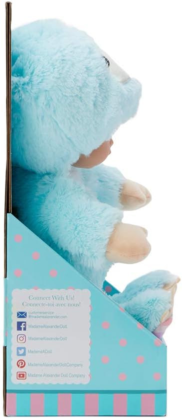 Madame Alexander 12" Peekaboos, Sloth, Light Skin Tone