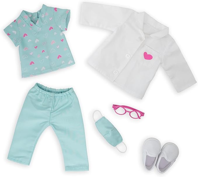 Adora 18 inch Doll Clothes - Amazing Girls Doctor Fashion