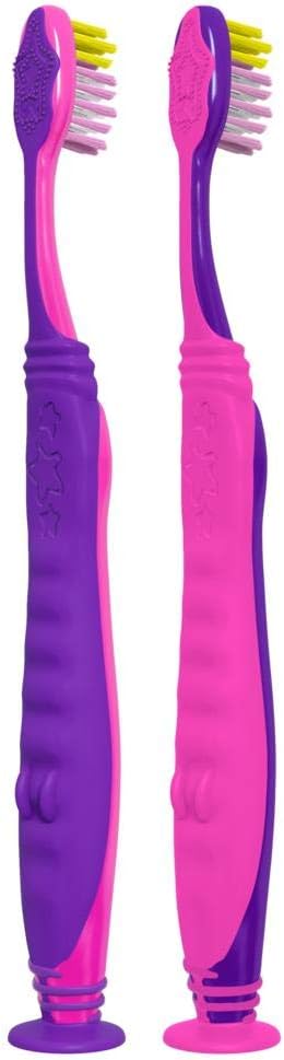 Colgate Palmolive Kids Toothbrush, Trolls, Extra Soft - 2 Count (Pack of 1)