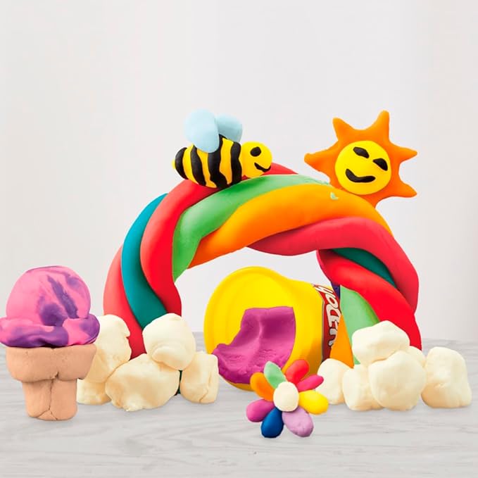 Play-Doh 22 Pack Ultimate Color Variety, Bulk Assorted Colors, 2 & 4 Ounce Modeling Compound Cans, Kids Arts & Crafts, Preschool Toys for 2 Year Old Girls & Boys & Up (Amazon Exclusive)