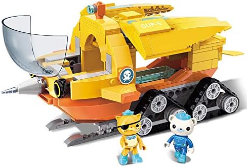 for Age 6+ Building Block Octonauts Ocean Adventure GUP-S Polar Exploration Vehicle & Barnacles kwazii 275pcs Building Brick Set-No Package Box (3704)