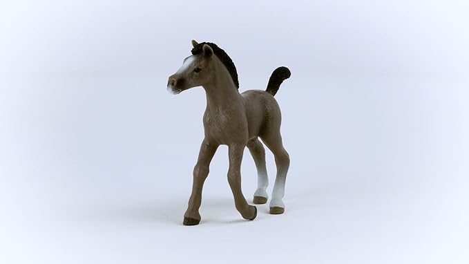 Schleich Horse Club Realistic Cheval de Selle Francais Foal Horse Figurine - Detailed Horse Toy, Durable for Education and Imaginative Play for Girls and Boys, Gift for Kids Ages 5+