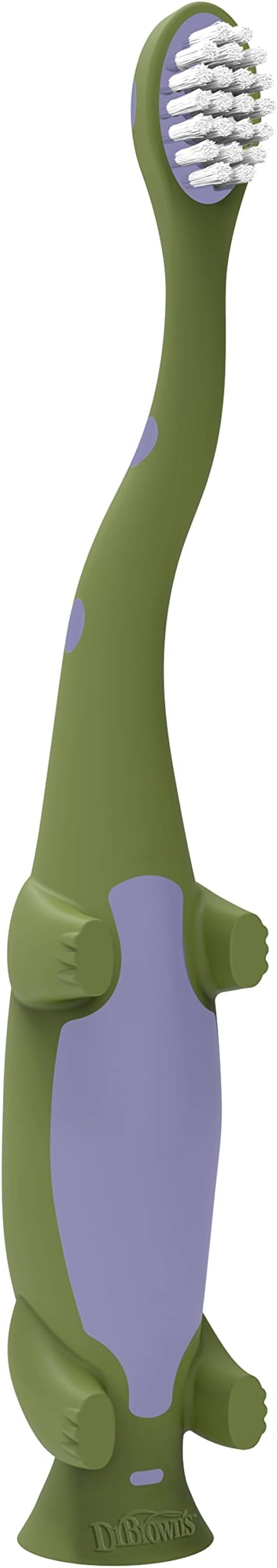 Dr. Brown's Toddler Toothbrush, Dinosaur, Green, 1-Pack