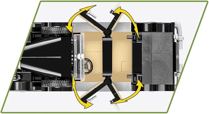 Cobi toys 244 Pcs Hc WWII /2261/ De Gaulee'S 1936 Horch 830 Bl