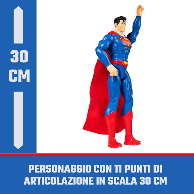 DC Comics, 12-Inch Superman Action Figure, Collectible Kids Toys for Boys and Girls