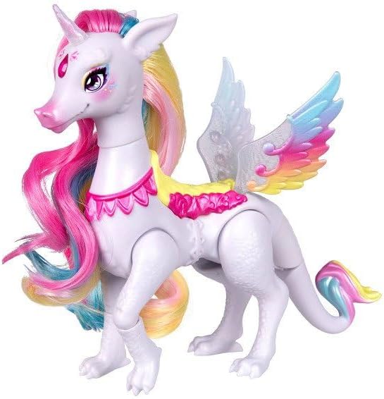 Magic Mixies Pixlings Shimmerverse Series, Create & Mix Potion to Reveal Unia The Unicorn Pixling & Rainbow Star The Pegacorn, This Beautiful 6.5" Pixling Doll Appears Inside The Potion Bottle