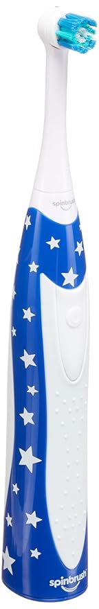 Spinbrush Kids Electric Toothbrush, Glow in The Dark, Battery-Powered