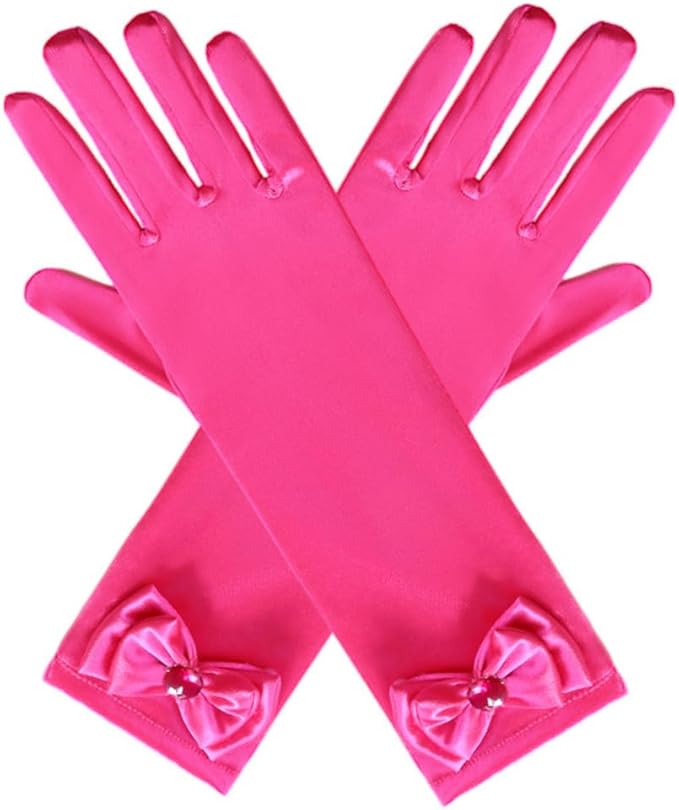 Princess Aurora Costume Dress up Accessories for Girls Aurora Gloves Tiara Crown Necklace Wand Earrings Bracelet Ring Princess Halloween Cosplay Accessories Christmas Gifts Set