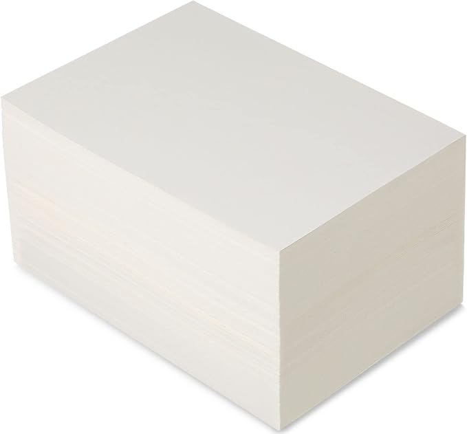 TaoBary 300 Pcs Watercolor Paper Sheet Bulk White Cold Press Paper Pack 110 lb 230 GSM Sketch Painting Watercolor Pad for Watercolorist Beginning Artists Adults Drawing Craft(10 x 7 Inch)