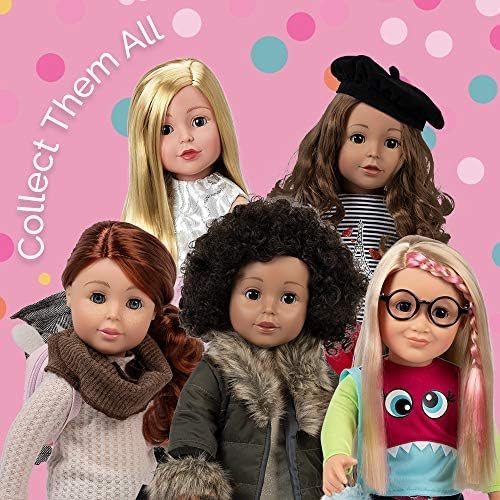Adora Amazon Exclusive Amazing Girls Collection, 18” Realistic Doll with Changeable Outfit and Movable Soft Body, Birthday Gift for Kids and Toddlers Ages 6+ - Ava
