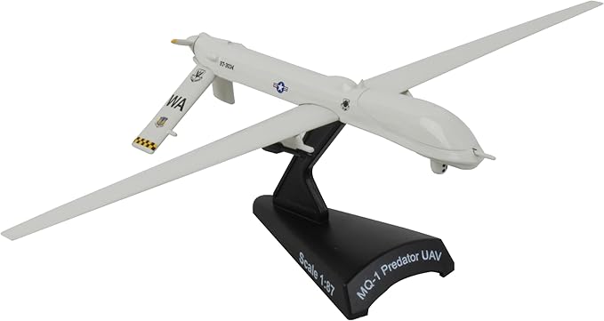 Daron Worldwide Trading Postage Stamp RQ-1 USAF Predator UAV Drone W/Hellfire Missile