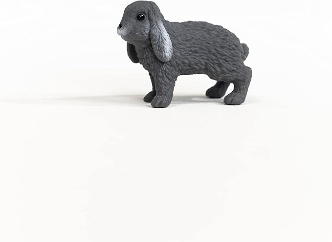 Schleich Farm World, Realistic Animal Toys for Boys and Giels, Lop Eared Bunny Rabbit Toy Figurine, Ages 3+