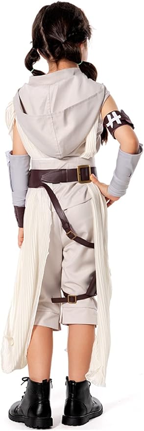 Kids Tunic Costume Hooded Costume Halloween Cosplay Uniform