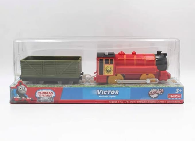 wltk Motorized Train Engine Toy Set, Battery-Powered Train’s Friend Toy Set ，Toddlers Train Toys for Age 3 4 5 6 7 19 Kids Boys Girls