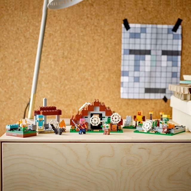 LEGO® Minecraft® The Abandoned Village 21190 Building Kit; Deserted Zombie Playset