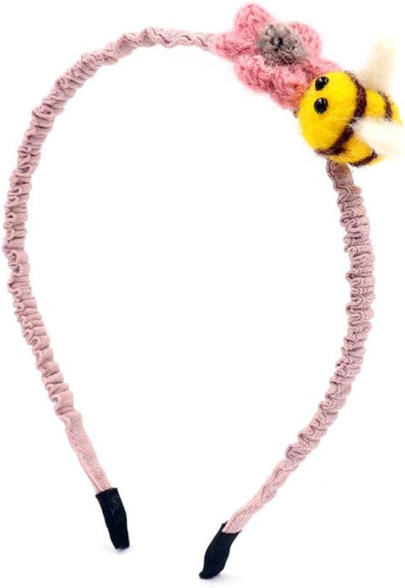 Minelife 18 Pieces Wool Felt Bee, Mini Craft Balls Bee Craft Ball Nursery for Baby Shower Nursery Tent Decoration DIY Craft