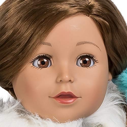Adora Amazon Exclusive Amazing Girls Collection, 18” Realistic Doll with Changeable Outfit and Movable Soft Body, Birthday Gift for Kids and Toddlers Ages 6+ - Ice Skating Ava