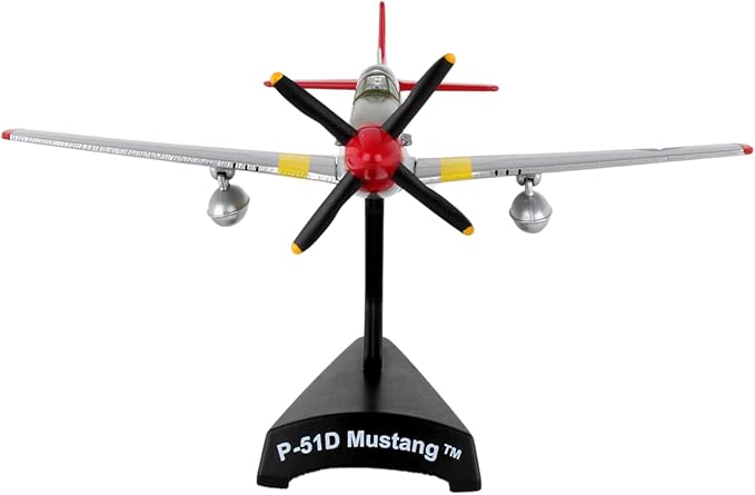 Daron Worldwide Trading P-51 Mustang Tuskegee 1:100 Vehicle, 144 months to 1000 months
