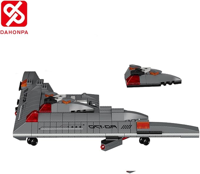 DAHONPA RQ-170 Fighter Military Series Building Bricks Set (334 Pcs) Air-Force Build Blocks Toy, Gift for Adult
