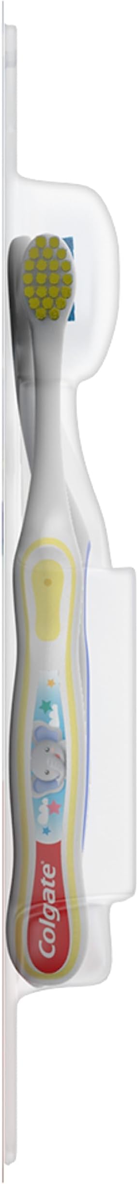 Colgate My First Baby and Toddler Toothbrush, Extra Soft Toothbrush, 6 Count