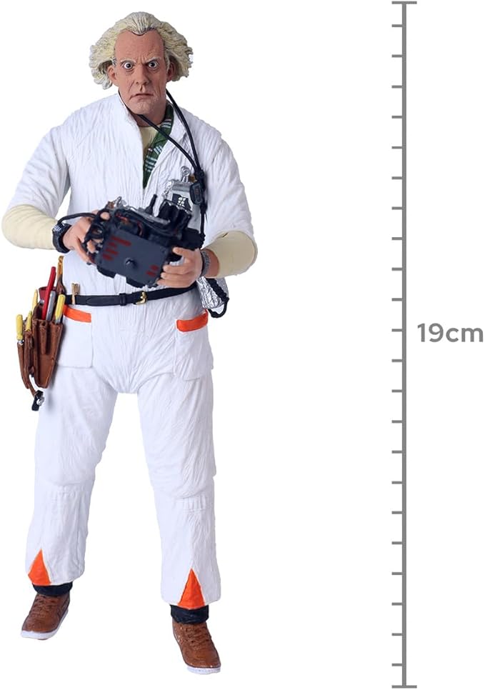 NECA Back to The Future - Ultimate Doc Brown 1985-7" Scale Action Figure
