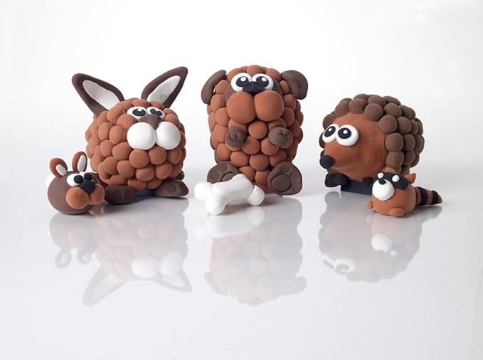 Crayola Model Magic Naturals, 4 Packs (8oz ea), Bulk Modeling Clay Alternative, Craft Supplies for Classrooms, 2 lb. Bucket