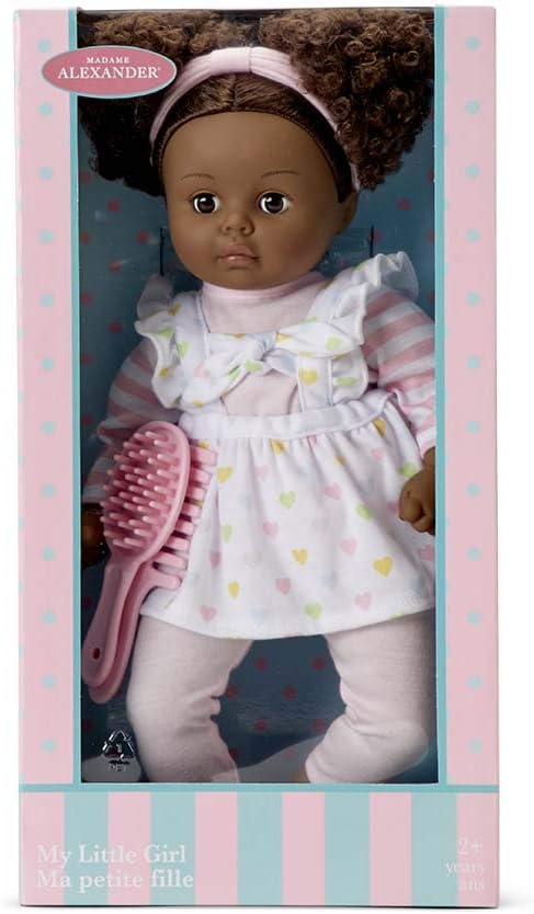 Madame Alexander My Little Girl, Polka dot Pinafore 14 Inch