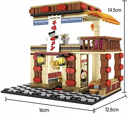 General Jim's Japanese Restaurant Urban Dining Experience Building Building Blocks Modular City Set