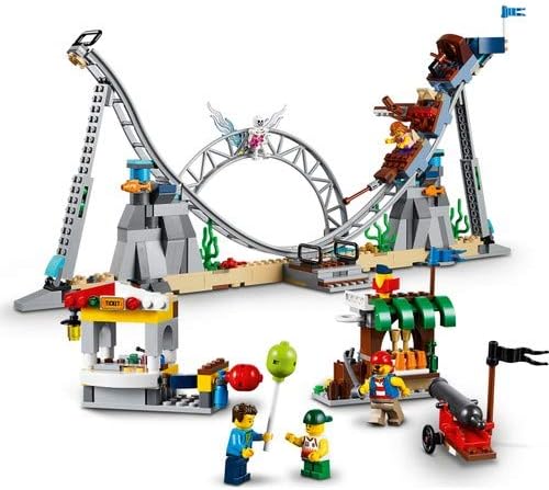 LEGO Creator 3in1 Pirate Roller Coaster 31084 Building Kit (923 Pieces)