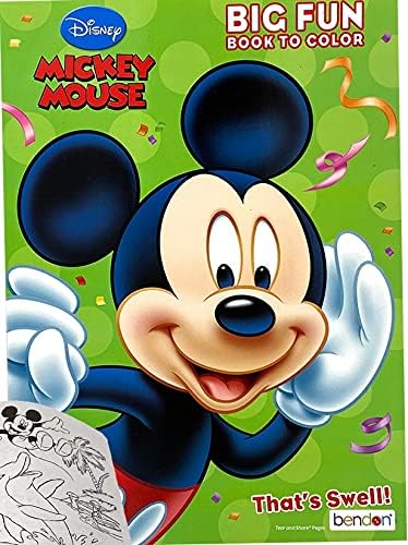 Bundle of 8 Coloring Activity Books with Color Sheets, Games & Mazes for Kids, Girls, Boys- Ages 4-8 -Favorite Character Bulk Pack (No Duplicates)