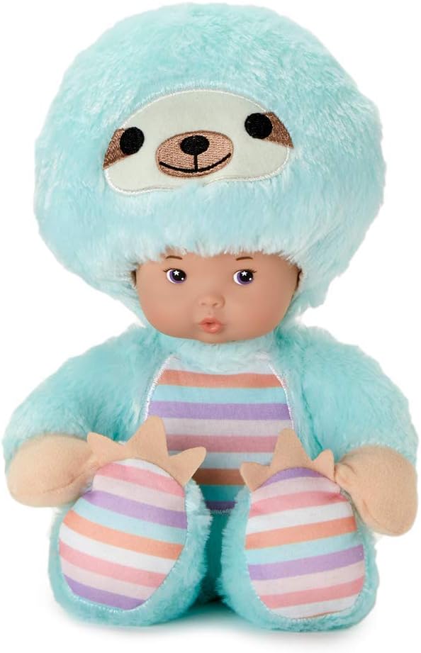 Madame Alexander 12" Peekaboos, Sloth, Light Skin Tone