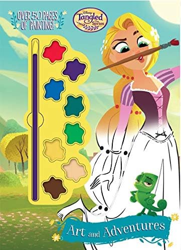 Disney Princess Tangled Art and Adventures Paint Activity Book