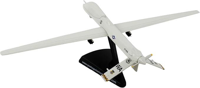 Daron Worldwide Trading Postage Stamp RQ-1 USAF Predator UAV Drone W/Hellfire Missile