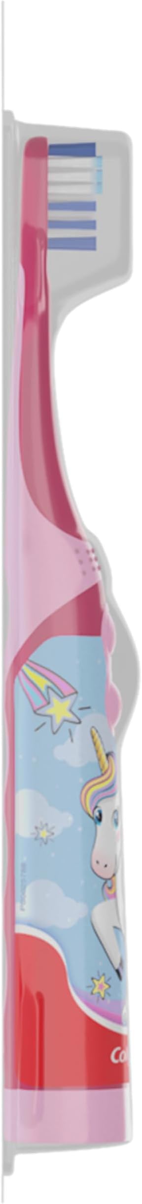Colgate Kids Battery Powered Toothbrush, Unicorn, Extra Soft Toothbrush, Ages 3 and Up, 1 Pack