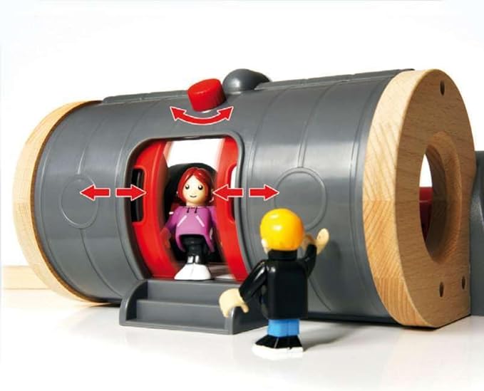 BRIO World 33052 Deluxe Railway Set | Comprehensive Wooden Train Toy Set for Kids Age 3 and Up | FSC Certified Eco-Friendly Toy | Exciting Harbor and Metro Scenes