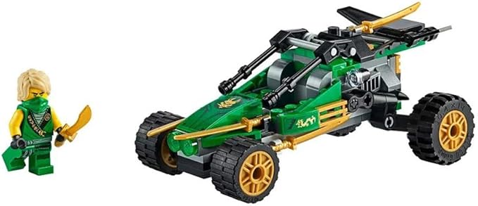 LEGO NINJAGO Legacy Jungle Raider 71700 Toy Buggy Building Kit (127 Pieces)