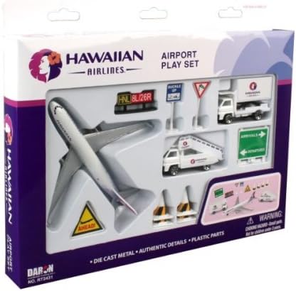 Daron Hawaiian Airlines Airport Playset , White