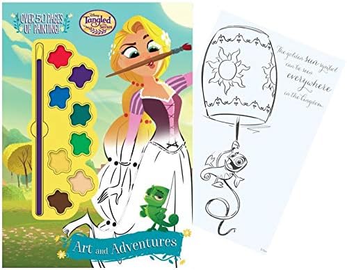 Disney Princess Tangled Art and Adventures Paint Activity Book