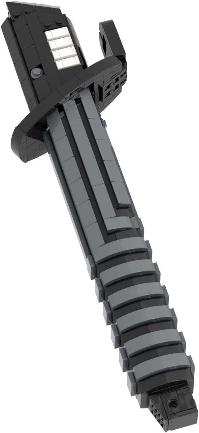 MOOXI-MOC Space Wars Mandalorian Darksaber Lightsaber Hilt Building Set,Creative Architectural Kit for Boys(419pcs)