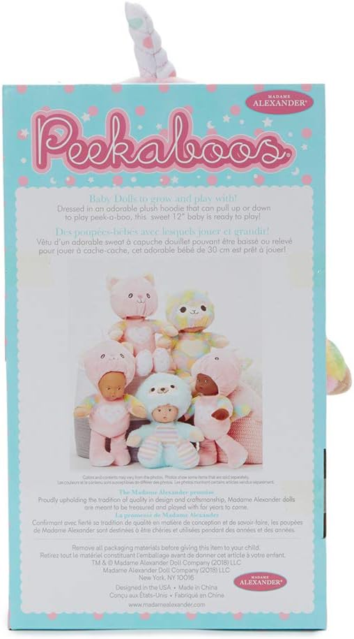Madame Alexander 12" Peekaboos, UniCat, Medium Skin Tone