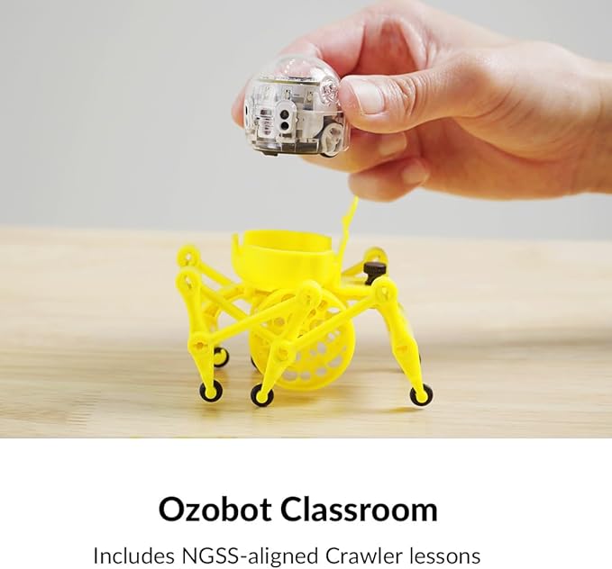Crawler for Evo Robot - Interactive Programming Accessory, Enhances STEM Education, Develops Critical Thinking, Ideal for Kids Ages 8-13, Surprise Colors, 6 Kits, Evo Required Not Included