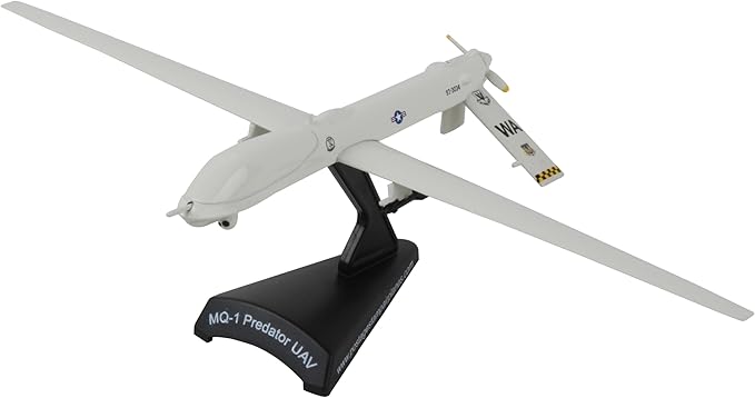 Daron Worldwide Trading Postage Stamp RQ-1 USAF Predator UAV Drone W/Hellfire Missile