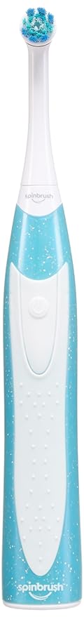 Spinbrush Kids Electric Toothbrush, Shimmery Sparkle, Battery-Powered
