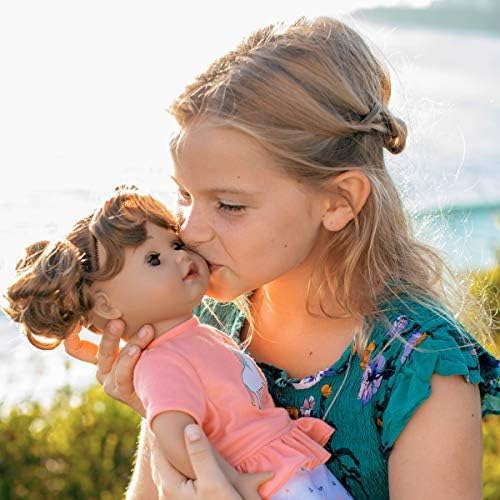 Adora My Cuddle & Coo Babies Collection, 15" Baby Doll in Sweet Powder Scent and 5 Touch Activated Sounds: She Cries, Coos, Giggles, Kisses Back & Says Momma Birthday Gift For Ages 3+ - Unicorn Magic