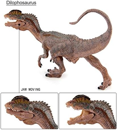 Dinosaur World Simulated Figures Action Collection Model Kid Toys (Dilophosaurus)