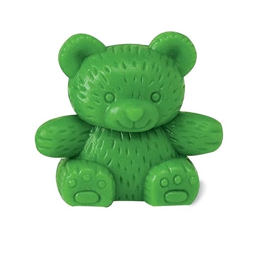 hand2mind Three Bear Family Math Counters Classroom Basics Kit, Teddy Bear Counters for Math, Math Manipulatives for Elementary, Color Counters for Classroom, Home School Supplies (Set of 400)