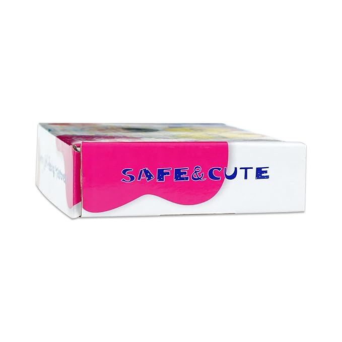 Lehoo Castle Toddler Fork and Spoon, 6pcs Toddler Utensils Kids Silverware, Safe Stainless Steel Toddler Fork Spoon Set, Children Flatware Set, Incudes 3 Spoons and 3 Forks (Blue Yellow)